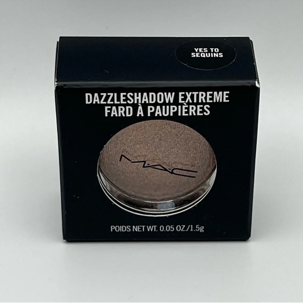MAC Cosmetics Dazzleshadow Extreme Eyeshadow YES TO SEQUINS Brand New